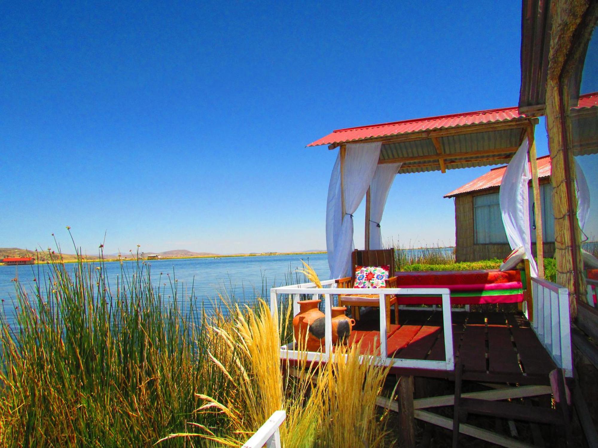 فيلا Titicaca Uros Summa Paqari الغرفة الصورة