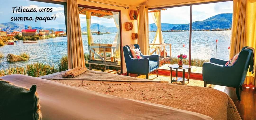 فيلا Titicaca Uros Summa Paqari المظهر الخارجي الصورة