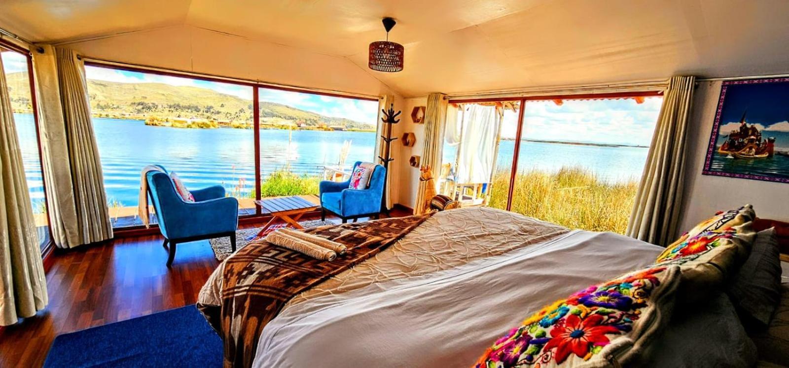 فيلا Titicaca Uros Summa Paqari المظهر الخارجي الصورة